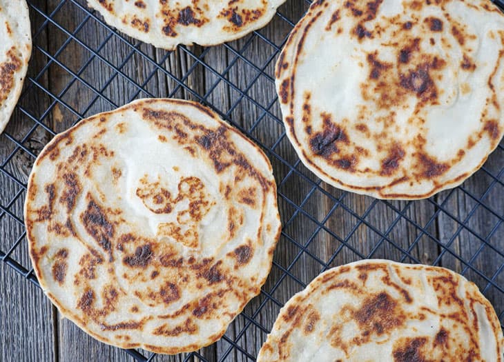 Coconut Flour Naan (Coconut Flour Flatbread)