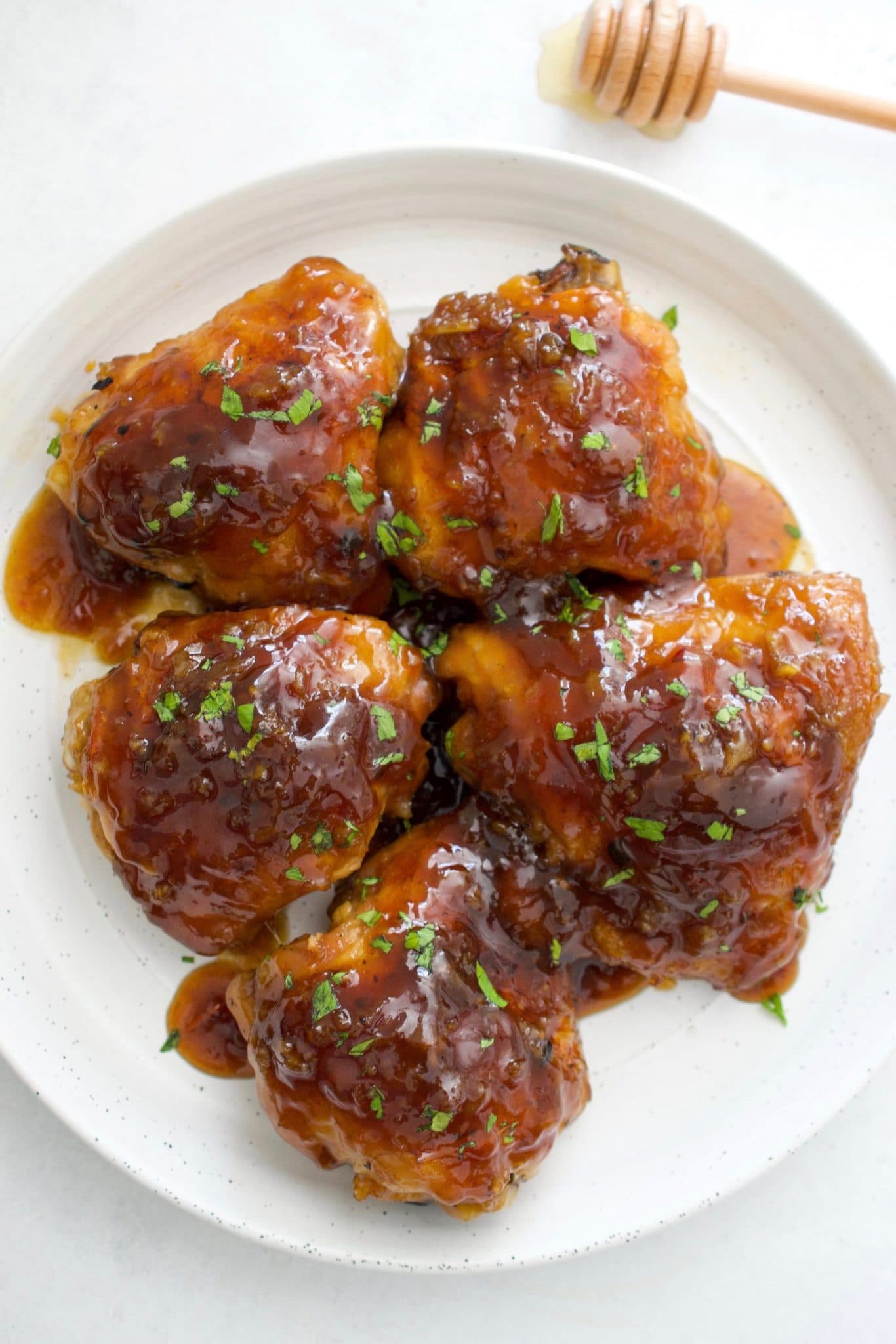 Honey Garlic Chicken Thighs